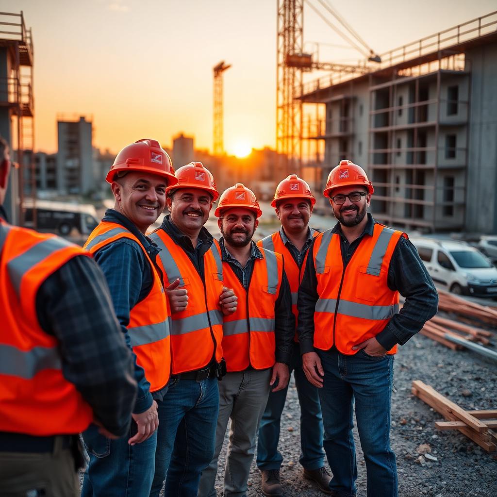 La nostra squadra in cantiere